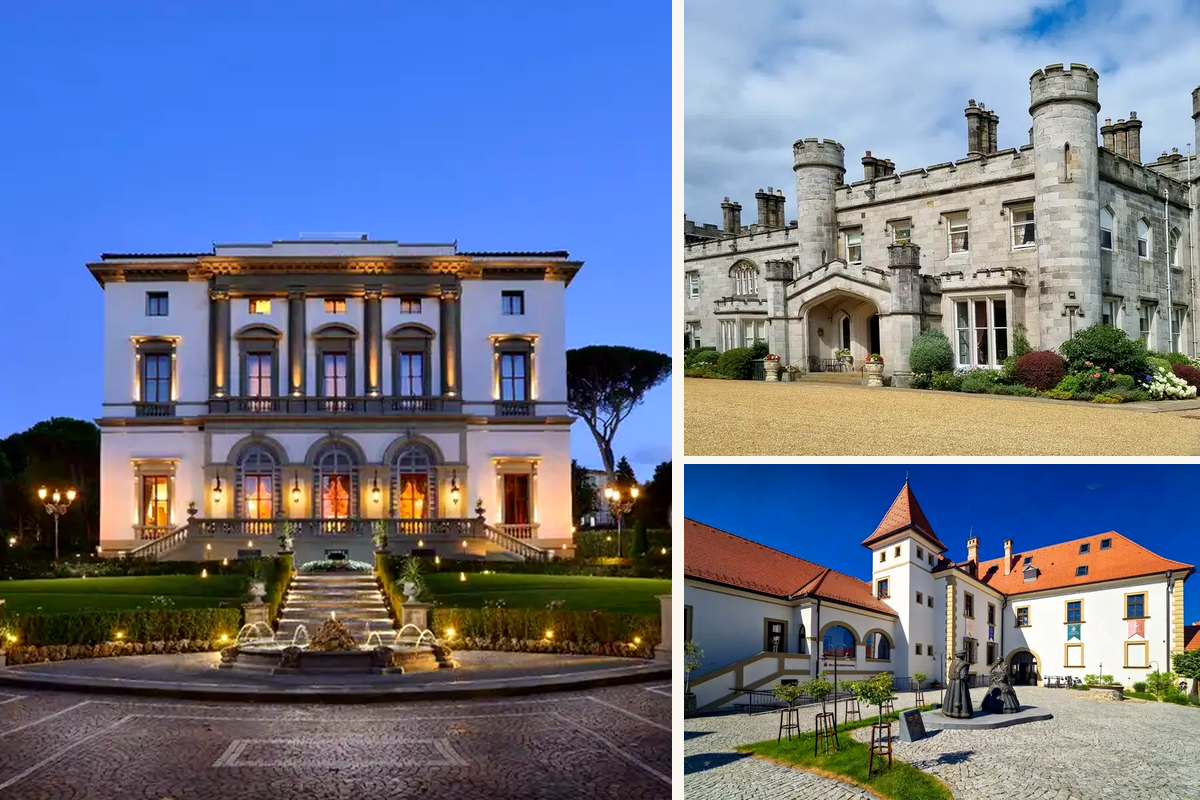 From a Florentine Villa to a Scottish Castle: Venue Illustrations for Real Weddings